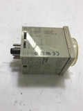 OMRON H3CR-A8E TIME DELAY REALY 100-240 VAC 100-125 VDC 5A 250 VAC 8 PIN ROUND