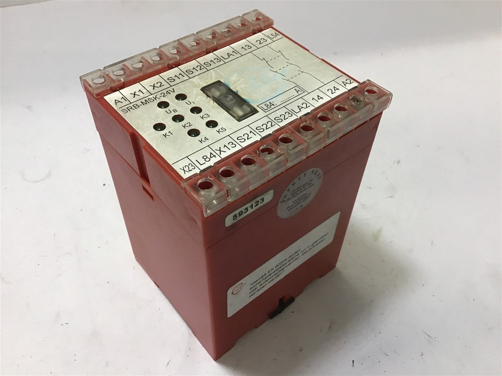 SCHMERSAL SRB-MSK-24V SAFETY RELAY