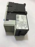 SIEMENS 3RT1016-1BB41 CONTACTOR 460V @ 5 HP 24 VDC COIL W/ 1.25A OVERLOAD