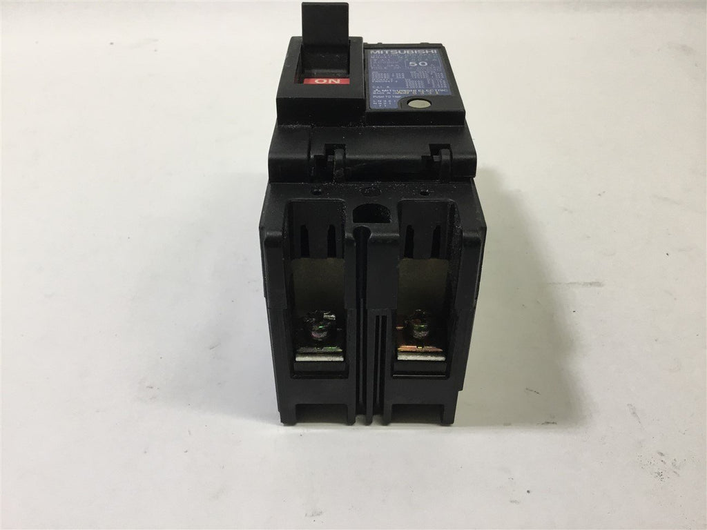 MITSUBISHI NF50-CP CIRCUIT BREAKER 50 AMP 2 POLE