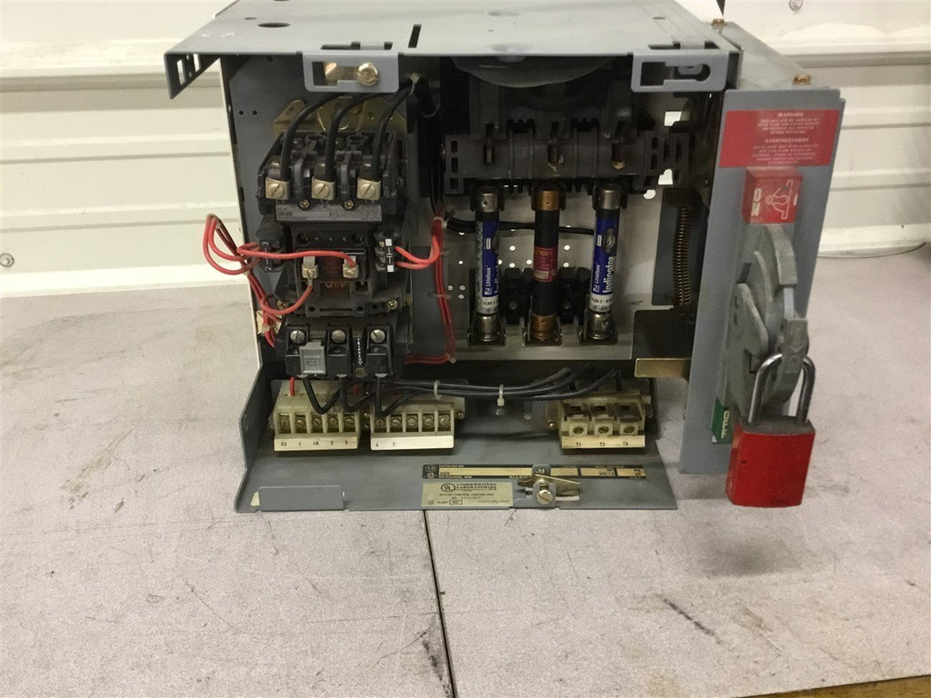 ALLEN-BRADLEY 10 HP MOTOR CONTROL UNIT 3 PHASE 460 VOLTS