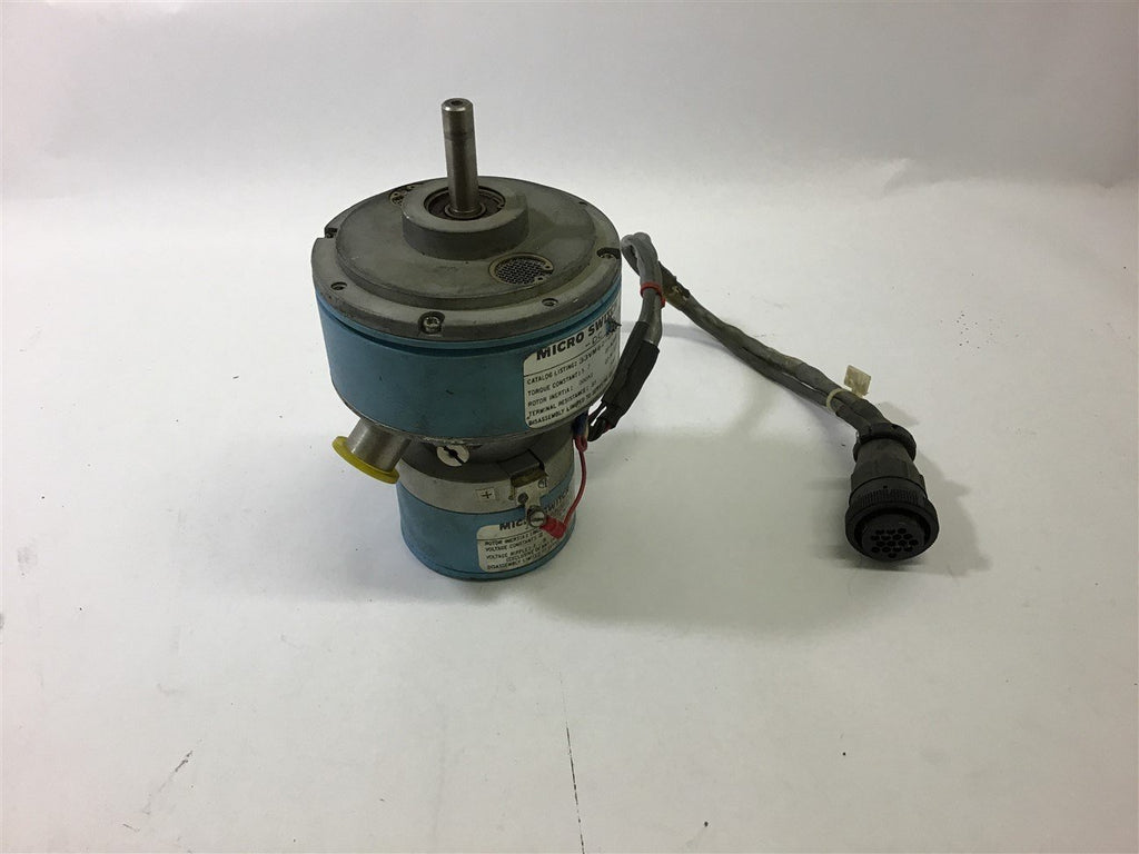 MICRO SWITCH 33VM62-220-7 DC CONTROL MOTOR 24 VOLTS