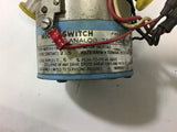 MICRO SWITCH 33VM62-220-7 DC CONTROL MOTOR 24 VOLTS