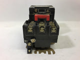 SQUARE D 8536 SB02 NEMA SIZE 0 STARTER 460 V @ 5 HP 120 V COIL