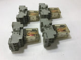 MAGNECRAFT W78AOSX 120 VAC RELAY WITH BASES LOT OF 4