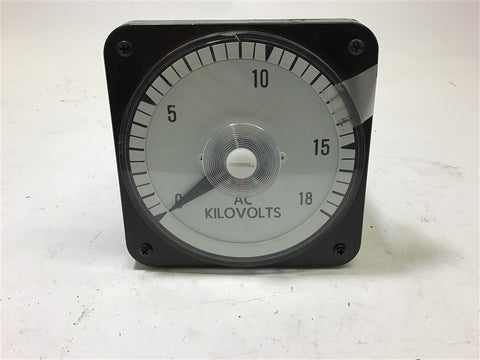 YOKOGAWA M7670 AC VOLTMETER 0-18 KVAC