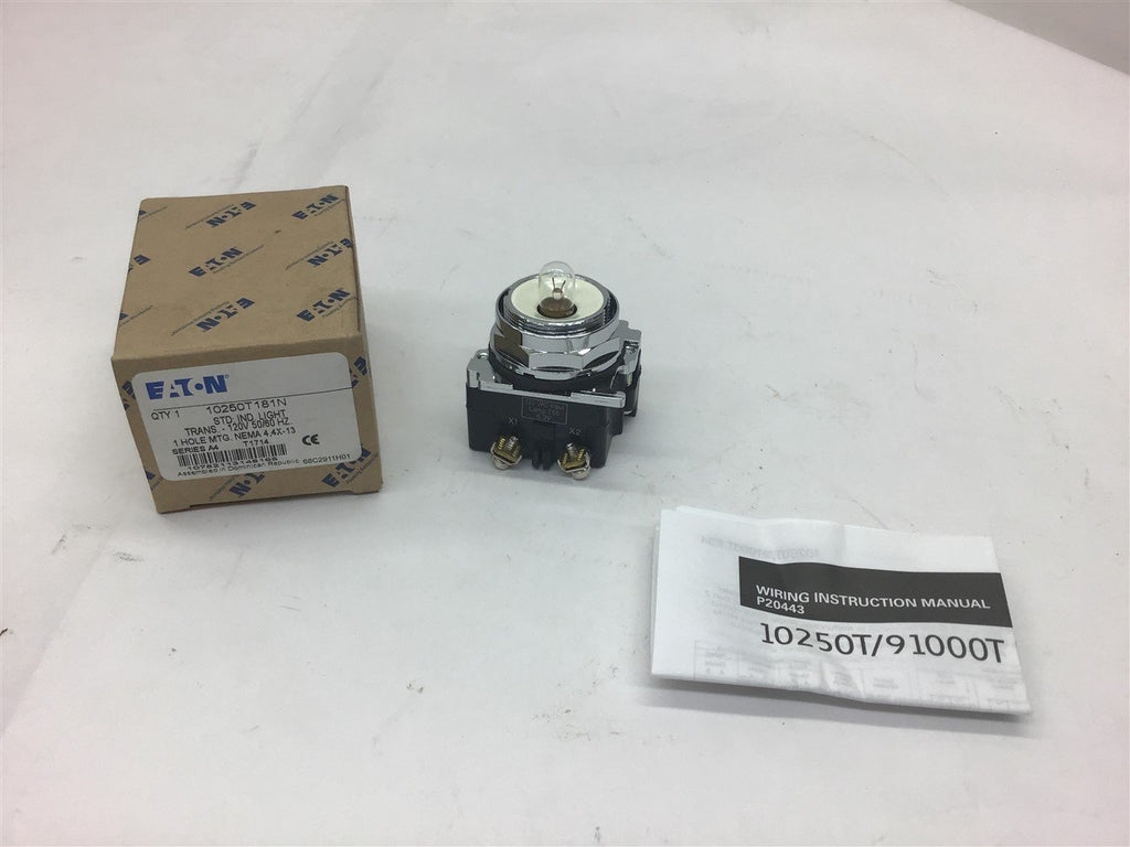 Eaton 10250T181N Indicator Light 120 volts