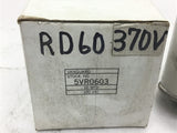 Vanguard 5VR0603 Capacitor 60 MFD 370 Vac