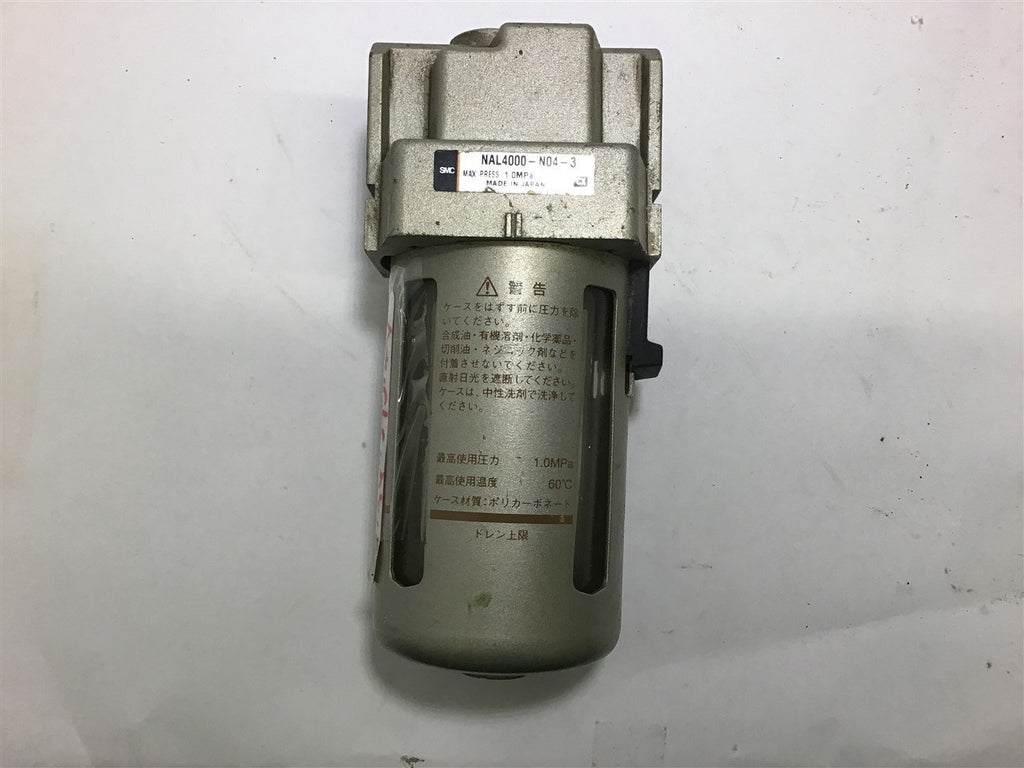 SMC NAL4000-N04-3 1.0 MPA FILTER/REGULATOR