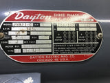 DAYTON 2N921-C 1 HP AC MOTOR 208/220-440 VOLTS 3450 RPM 2P