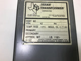 Texas Instrument E1-01500-0 1.5 KVA 240/480 Pri 120/240 Sec Volts