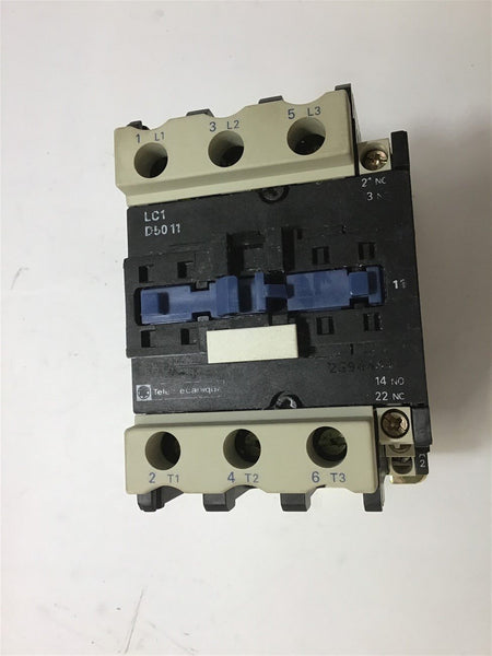 TELE LC1 D5011 CONTACTORS 460 VOLT @ 40 HP 120 V COIL – BME Bearings ...