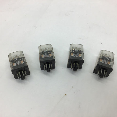 Potter & Brumfield KRPA-11AG-24 8 pin Relay 24V 50/60 HZ Lot of 4