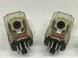 Potter & Brumfield KRP-11AN-120 120 Vac @ 1/3 HP Relay 120 Volt Coil Lot of 4