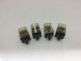 Potter & Brumfield KRPa-11DN-24 120 Vac @ 1/3 P 24 Vdc Coil Lot of 4