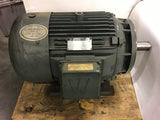 WORLDWIDE WWE15-12-284TC 15 HP AC MOTOR 230/460 VOLTS 1185 RPM 6P 284TC FR