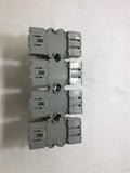 DELTROL CONTROLS 166A 3PDT RELAY W/ IDEC SR3B-05 96X30C LOT OF 4