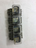 DELTROL CONTROLS 166A 3PDT RELAY W/ IDEC SR3B-05 96X30C LOT OF 4