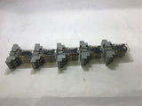 DELTROL CONTROLS 166A 3PDT RELAY W/ IDEC SR3B-05 LOT OF 5