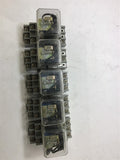 DELTROL CONTROLS 166A 3PDT RELAY W/ IDEC SR3B-05 LOT OF 5