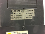 General Electric 9T51Y4035 Transformer 240/480 V 50/60 CY 3 KVA