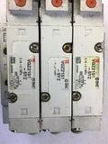 SMC VQZ2151-5YZ SOLENOID VALVE LOT OF 3--