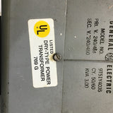 General Electric 9T51Y4035 3.00 KVA Transformer 240/460 Pri 240/480 Sec Volts