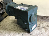 DODGE TIGEAR 2 26A15L14 LEFT HAND GEAR REDUCER 15:1 Ratio 3.62 HP