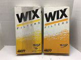 WIX 46077 AIR FILTER LOT OF 2