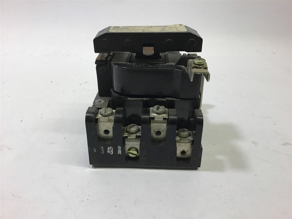 GE Cr308B1**1AJDADB Nema Size 0 Starter 460v @ 5 HP 115-1250 V Coil