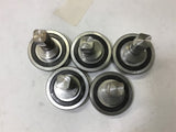 1638 2RS SEALED BALL BEARING LOT OF 5