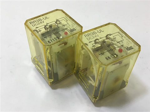 Idec RR3B-UL Relay DC24V Lot of 2