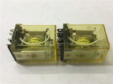 Idec RR3B-UL Relay DC24V Lot of 2