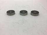 SKF 6002 2RSJEM Bearing Lot of 3