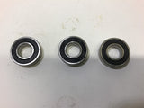 SKF 6002 2RSJEM Bearing Lot of 3