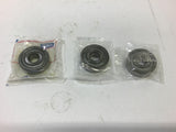 SKF Explorer 6200 2ZJEM Roller Bearing Lot of 3