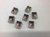 Omron MY2N 8 Spade Relay 110/120 Vac Lot of 7