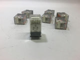 Omron MY2N 8 Spade Relay 110/120 Vac Lot of 7