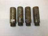 W074-0827-D01366 6 1/2" Long Lot of 4