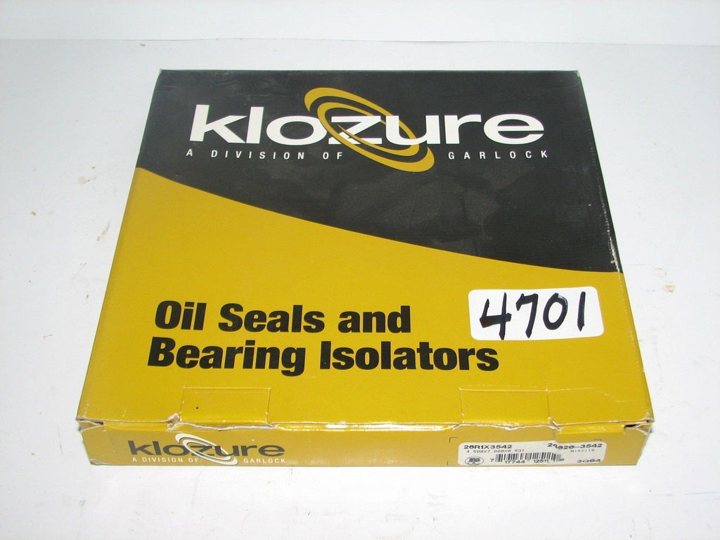 Klozure 26R13542  Oil Shaft Seals And Bearing Isolator