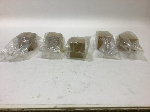 Wiremold 2110A Entrance End Fitting Lot of 5