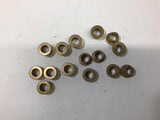 Bushing 5/8" Long 1/2" ID 0.628" OD 0.874" Flange OD Lot of 15